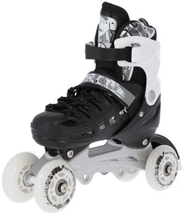 Nils EXTREME NH10905 4w1 CZARNE ROZM. M(35-38) ŁYŻWOROLKI Z WYM. PŁOZĄ HOKEJOWĄ EXTREME 16-25-024 - Rolki - miniaturka - grafika 27