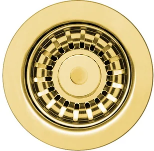 Alveus Zamknięcie odpływu korek/zatyczkowy 3 1/2" zlewozmywakowy manualny , złoty 1127129 - Akcesoria do armatury i ceramiki - miniaturka - grafika 2