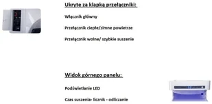 445 SZANI Kieszeniowa automatyczna suszarka do rąk moc 2050W) 44578403 78403-uniw - Suszarki do rąk i włosów - miniaturka - grafika 11