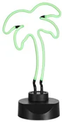 Lampy stojące - Markslojd Dekoracyjna LAMPKA stojąca TEXAS 704508 neonowa LAMPA do pokoju dziecięcego LED 6W drzewo palma zielona 704508 - miniaturka - grafika 1