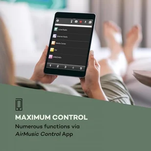 Auna Silver Star Stereo Biały - Radia - miniaturka - grafika 4