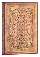 Notesy i bloczki - Paperblanks Notatniki w twardej oprawie, złote ścieżki | w linie | Midi (130 × 180 mm) PB7235-5 - miniaturka - grafika 1