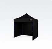 Pawilony ogrodowe - BRIMO Namiot imprezowy 2x2m - plus 3 ściany - Czarny - miniaturka - grafika 1