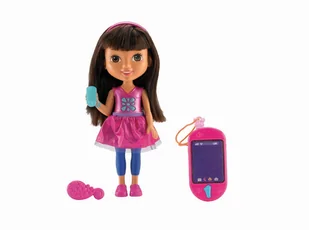 Fisher Price Dora mówiąca i smartfon DXB81 - Lalki dla dziewczynek - miniaturka - grafika 6