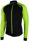 Bluzy na rower - Rogelli Koszulka długi rękaw Rogelli CALUSO 2.0 żółta 494039 - miniaturka - grafika 1