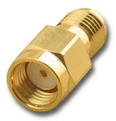 Złącza, przejściówki, adaptery - brak danych Przejściówka beczka) RP-SMA/m RP-SMA - miniaturka - grafika 1