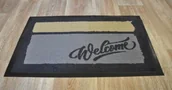 Wycieraczki - WYCIERACZKA CAPRI NA SPODZIE GUMOWYM 44x65cm WELCOME - miniaturka - grafika 1