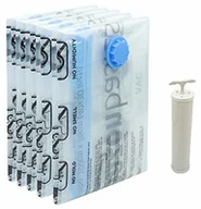 Wieszaki do szafy - AmazonBasics worek do przechowywania próżniowego z pompką ręczną, rozmiar M, opakowanie 5 szt. - miniaturka - grafika 1