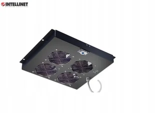 Intellinet Panel chłodzący Rack 19\" 4x23W sufitowy z termostatem 711203 - Szafy rack - miniaturka - grafika 2
