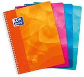 Notesy i bloczki - Oxford Zeszyt szkolny , z 5 oprawa wykonana z polipropylenu 180 stron dużych Karos, 24 x 32 cm losowo w różnych kolorach 400080679 - miniaturka - grafika 1