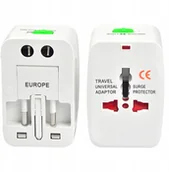 Złącza, przejściówki, adaptery - APTEL Przejściówka cały świat allegro PLP46A - miniaturka - grafika 1