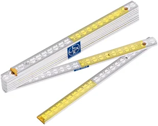 LUX-TOOLS LUX Miara składana drewniana 2 m - Poziomice, łaty, miary - miniaturka - grafika 2
