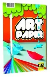 Blok kartonów kolorowych A4/50K 80g - Szkolne artykuły papiernicze - miniaturka - grafika 2