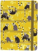 Notesy i bloczki - PETER PAUPER PRESS Notatnik midi Palooza Lemurów - - miniaturka - grafika 1