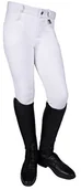 Bryczesy - HKM spodnie do jazdy konnej Kids Easy kolanowych łat silikonowe, biały, 122 90601200.0710 - miniaturka - grafika 1