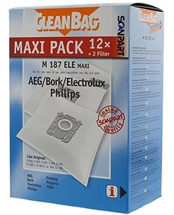 SCANPART Worki CLEANBAG Maxipack S-Bag 12 sztuk - Worki do odkurzaczy - miniaturka - grafika 2