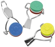 Pozostałe akcesoria barmańskie - Fackelmann szczelnym wieczkiem na butelki, 3 sztuki, tworzywo sztuczne, wielokolorowy 49401 - miniaturka - grafika 1