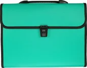 Teczki i skoroszyty - Titanum Teczki z przegródkami A4 TR12GR) - miniaturka - grafika 1