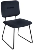 Krzesła - Intesi Krzesło Adele VIC granatowe 263942 [17228747] - miniaturka - grafika 1