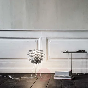 Vita Copenhagen Lampa Silvia mini Design - biel & srebro - Oprawy, klosze i abażury - miniaturka - grafika 2