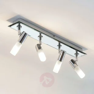LINDBY Łazienkowa lampa sufitowa Zela, 4-pkt., 53 cm - Lampy sufitowe - miniaturka - grafika 5
