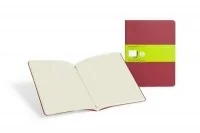 Moleskine Cahier notes, okładka kartonowa, zestaw 3 sztuki, Preiselbeerrot X-Large S31090 - Notesy i bloczki - miniaturka - grafika 2