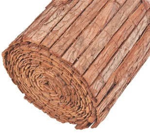 vidaxl Ogrodowy panel ogrodzeniowy, kora, 1000x50 cm - Ogrodzenia - miniaturka - grafika 4