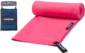 Pływanie - Cressi Microfibre Fast Drying ręcznik z mikrofibry do morze, plaża, sport, pływanie, czerwony, 60x120cm XVA890058 - miniaturka - grafika 1