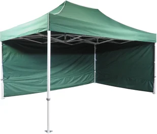 Expodom Namiot ekspresowy 3x4,5m - profil aluminiowy sześciokątny, Czarny - Pawilony ogrodowe - miniaturka - grafika 4