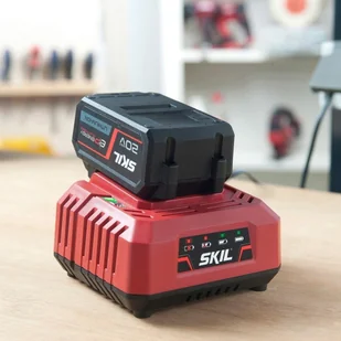 SKIL Ładowarka 20 V CR1E3121AA - Akcesoria do elektronarzędzi - miniaturka - grafika 2