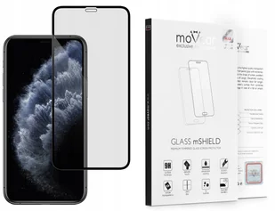 movear Szkło Hartowane prywatyzujące na iPhone 11 Pro Max (6.5") Anty Spy, do Etui GLASS mSHIELD 2.5D MAX privacy AI11MGMPGPF3BK1 - Szkła hartowane na telefon - miniaturka - grafika 2