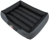 Legowiska dla psów - Hobbydog r1cesgra6 koszyk na łóżko dla psa/na sofę/Cesar Standard ze sztucznej skóry, kodura, Grafitowy, rozmiar R1, 65 x 52 x 20 cm 5902052048441 - miniaturka - grafika 1