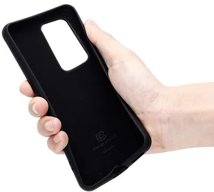 CRONG Crong Color Cover etui plecki na Huawei P40 Pro (czarny) CRG-COLR-HP40P-BLK - Etui i futerały do telefonów - miniaturka - grafika 7