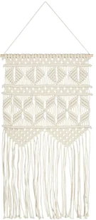vidaXL Makrama ścienna, 40 x 80 cm, bawełniana - Dekoracje domu - miniaturka - grafika 2