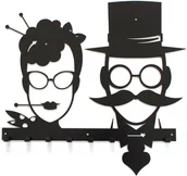 Wieszaki i stojaki - DECOlicious.pl Wieszak na ścianę SMITH DECO07 - miniaturka - grafika 1