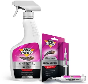 NO-PEST Skuteczne środki na rybiki NO PEST. Żel na rybiki i spray na rybiki, srebrzyki. - Zwalczanie i odstraszanie szkodników NO-PEST Skuteczne środki na rybiki NO PEST. Żel na rybiki i spray na rybiki, srebrzyki. - Zwalczanie i odstraszanie szkodników - miniaturka - grafika 1
