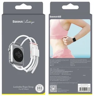 BASEUS Let's Go Cord | Opaska regulowana pasek sportowy do Apple Watch 3/4/5 38/40 LBAPWA4-A24 - Akcesoria do smartwatchy BASEUS Let's Go Cord | Opaska regulowana pasek sportowy do Apple Watch 3/4/5 38/40 LBAPWA4-A24 - Akcesoria do smartwatchy - miniaturka - grafika 6