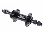 Piasty rowerowe - Piasta tylna XMX A201R 36-otworów 3/8" 14G*36H*135*175 aluminiowa, czarna 230433 - miniaturka - grafika 1