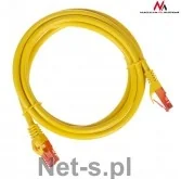 Maclean Maclean Kabel patchcord cat6 3m żółty MCTV-303Y MCTV-303Y - Kable miedziane - miniaturka - grafika 2