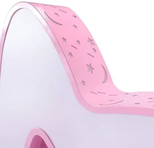 Decorativi Lampa do pokoju dziecinnego na pilota sufitowa różowe gwiazdki 44W 409 Decorativi 409 - Lampy sufitowe - miniaturka - grafika 4