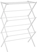 Suszarki na ubrania - AmazonBasics składana suszarka na ubrania, biała SL-DRYM-006 - miniaturka - grafika 1