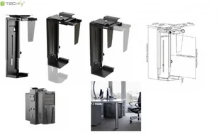 Techly ICA-CS 66 - Akcesoria do komputerów stacjonarnych - miniaturka - grafika 2