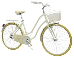 MBM Rower miejski z koszykiem 910 Mima 1B 26 cali damski Żółty - Rowery - miniaturka - grafika 3