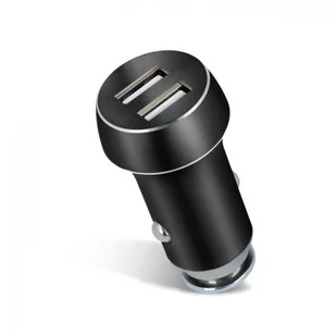 Forever TelForceOne Ładowarka samochodowa 2xUSB 3.1 A PCC-04 czarna - Ładowarki samochodowe - miniaturka - grafika 3