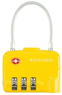 Wittchen Kłódka Kłódeczka do walizki TSA szyfr 024 56-30-024-60 - Akcesoria turystyczne - miniaturka - grafika 5