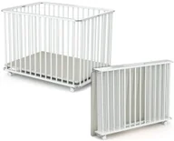 Łóżeczka i kojce - AT4 kojec składany 70x100 WEBABY BIAŁY - miniaturka - grafika 1
