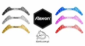 Akcesoria jeździeckie - Flex-on Wstawki magnetyczne górne do strzemion Flex-on ADULT - glitter - miniaturka - grafika 1