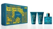 Zestawy perfum męskich - Versace Eros, zestaw kosmetyków, 3 szt. - miniaturka - grafika 1