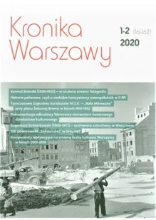 praca zbiorowa Kronika Warszawy 1-2 (161-162) 2020 - Czasopisma - miniaturka - grafika 4
