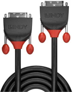 Lindy 36260 Kabel DVI-I Single Link Black Line 1m LY-36260 - Kable - miniaturka - grafika 2